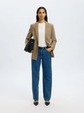 Straight Bea-Kori Mw Jeans - Medium Blue Denim