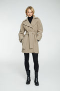 Wool Coat Mid - Taupe