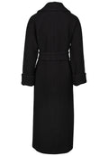 Wool Coat Long - Svart