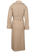 Wool Coat Long - Taupe