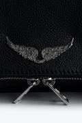Zadig & Voltaire Rock Grained Leather - Svart