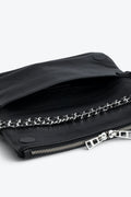 Zadig & Voltaire Rock Grained Leather - Svart