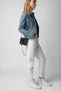 Zadig & Voltaire Rock Grained Leather - Svart