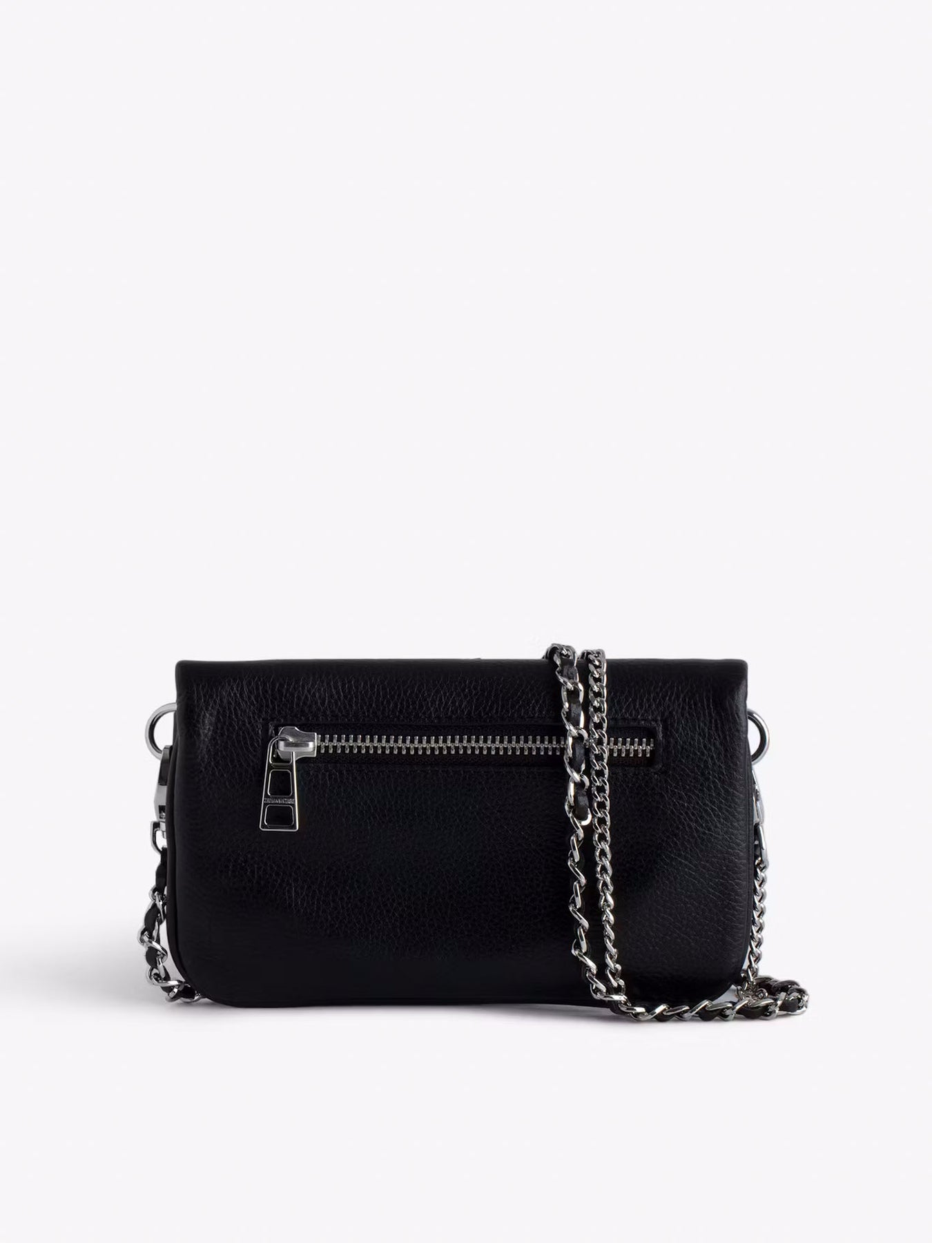 Zadig & Voltaire Rock Nano Grained Leather Väska - Svart