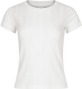 Perle Pointelle Top - White