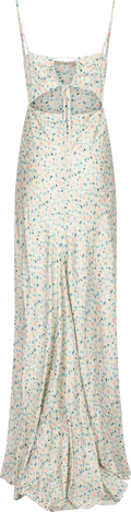 Lowa Satin Slip Maxiklänning - Ditsy