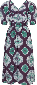 Sea New York Aveline Tie Dye Klänning - Teal