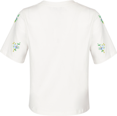Tania Beaded T-Shirt - White