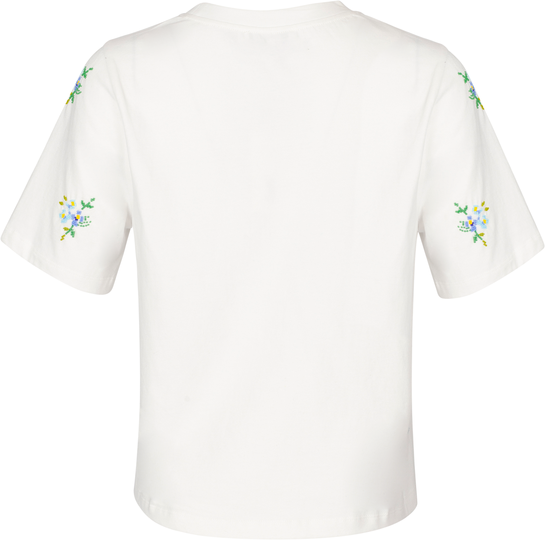 Tania Beaded T-Shirt - White