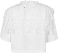 Joah Embroidery T-Shirt - Vit