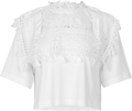 Joah Embroidery T-Shirt - Vit