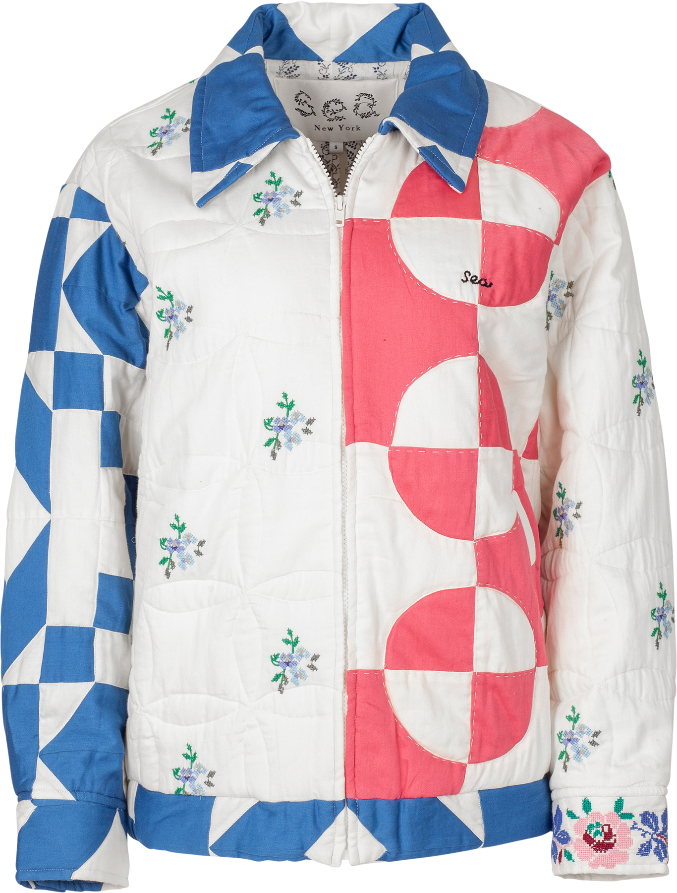 Tanya Patchwork Long Sleeve Jacket - Multi