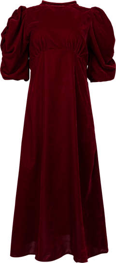 Dakota Dress - Velvet Bordeaux