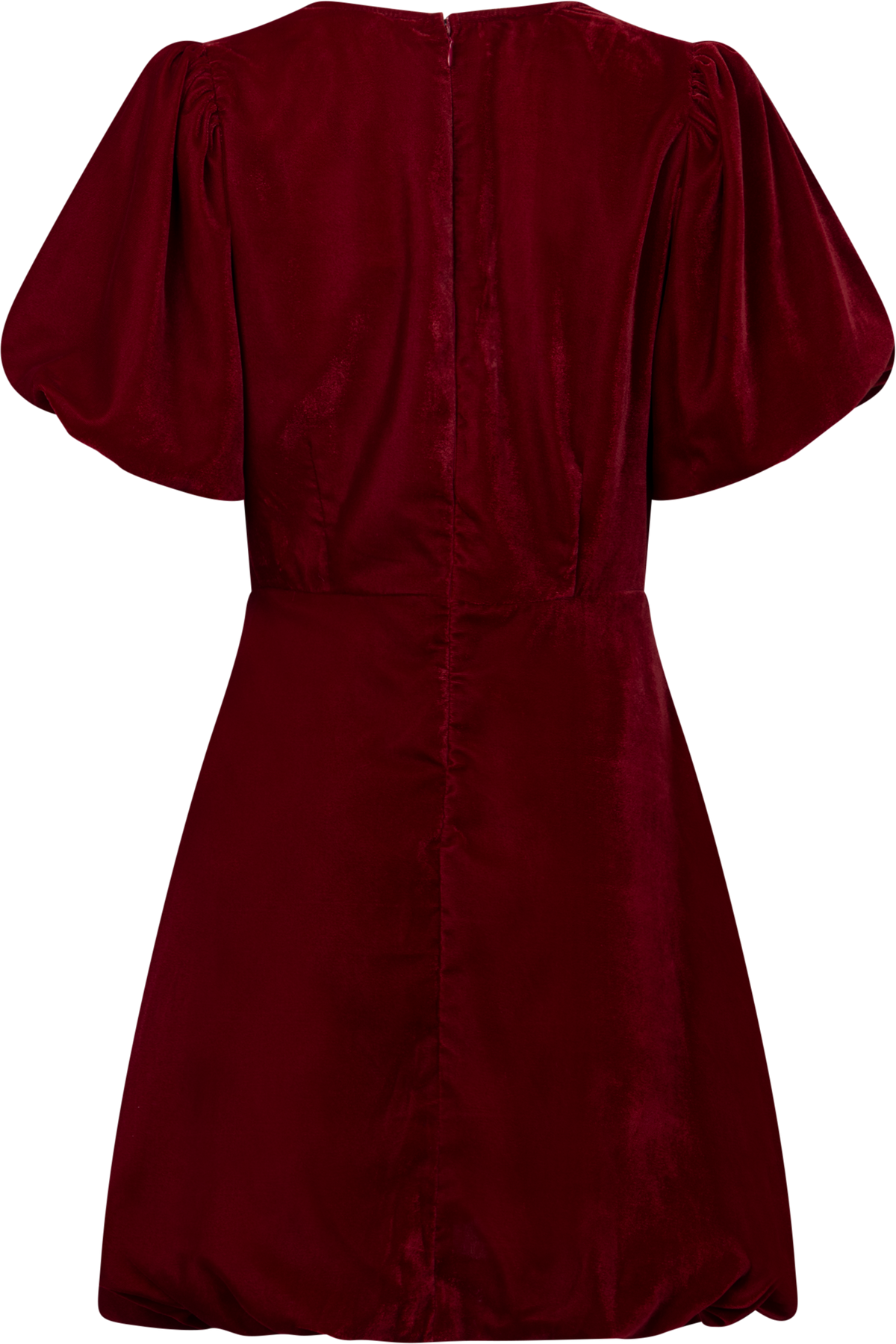 Blake Klänning - Velvet Bordeaux
