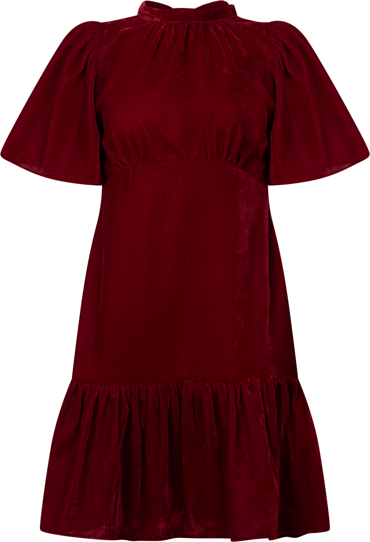 Jolie Dress - Velvet Bordeaux