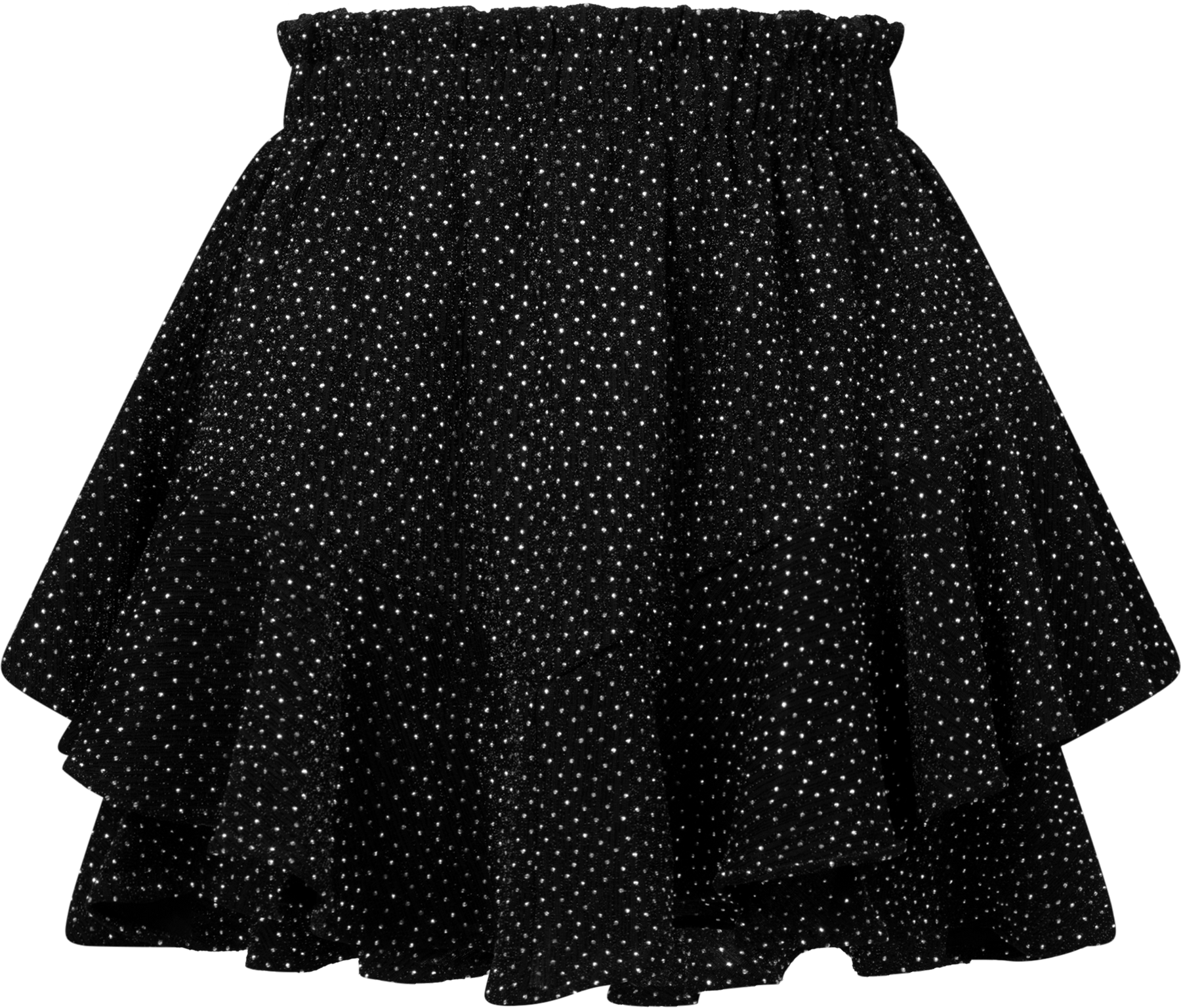 Stardust Kjolshorts - Svart & Silver