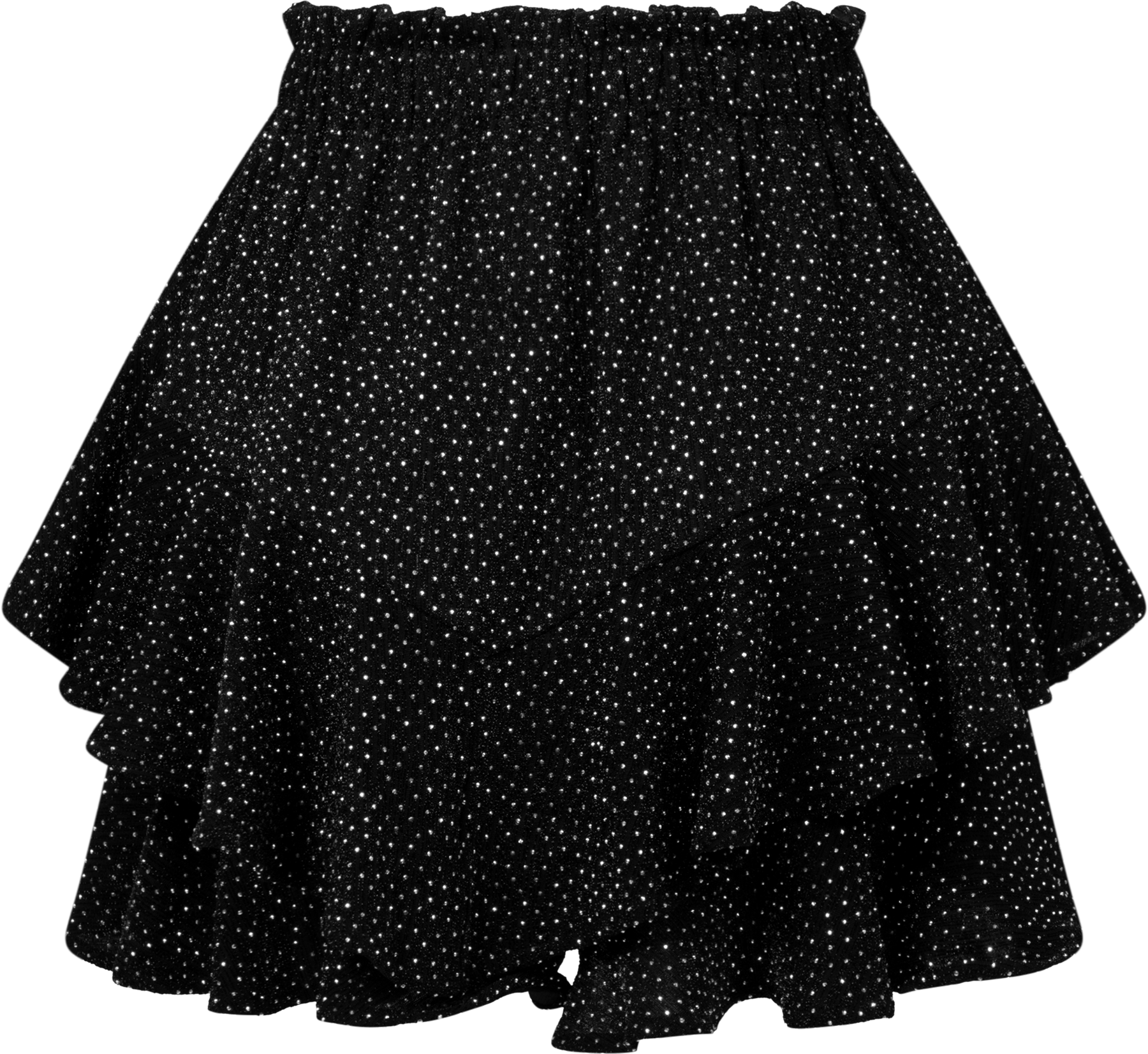 Stardust Kjolshorts - Svart & Silver