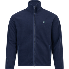 Jay Patch Zip Fleece - Eternal Blue