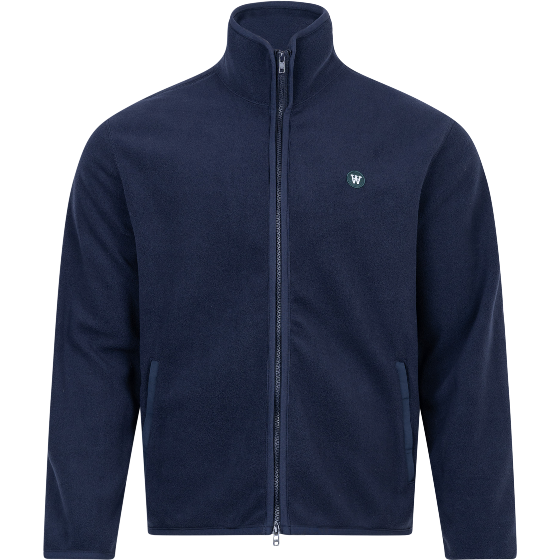 Jay Patch Zip Fleece - Eternal Blue