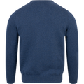 Classic Cotton C-Neck - Dark Jeansblue Melange