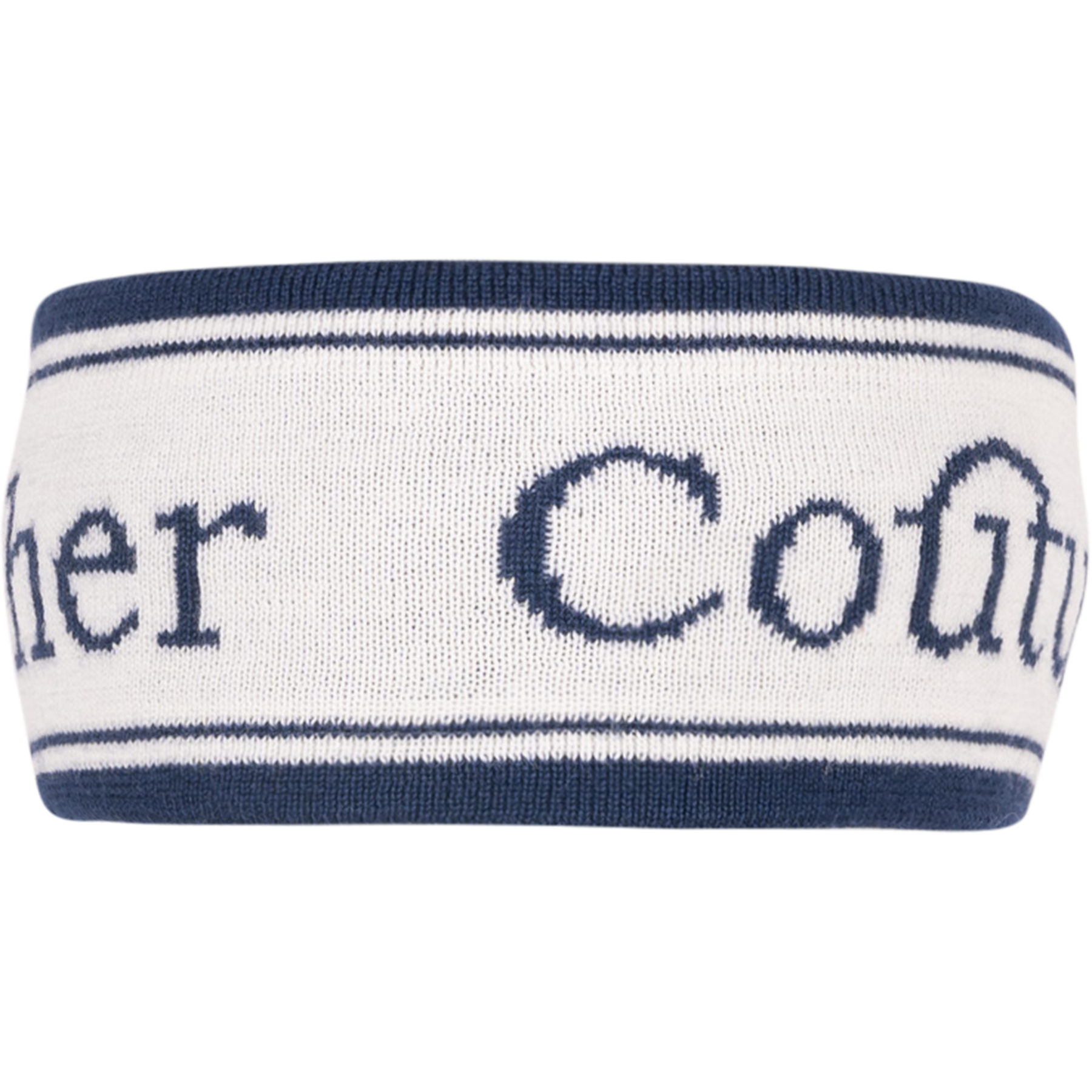 Head Band Logo - Navy/ White