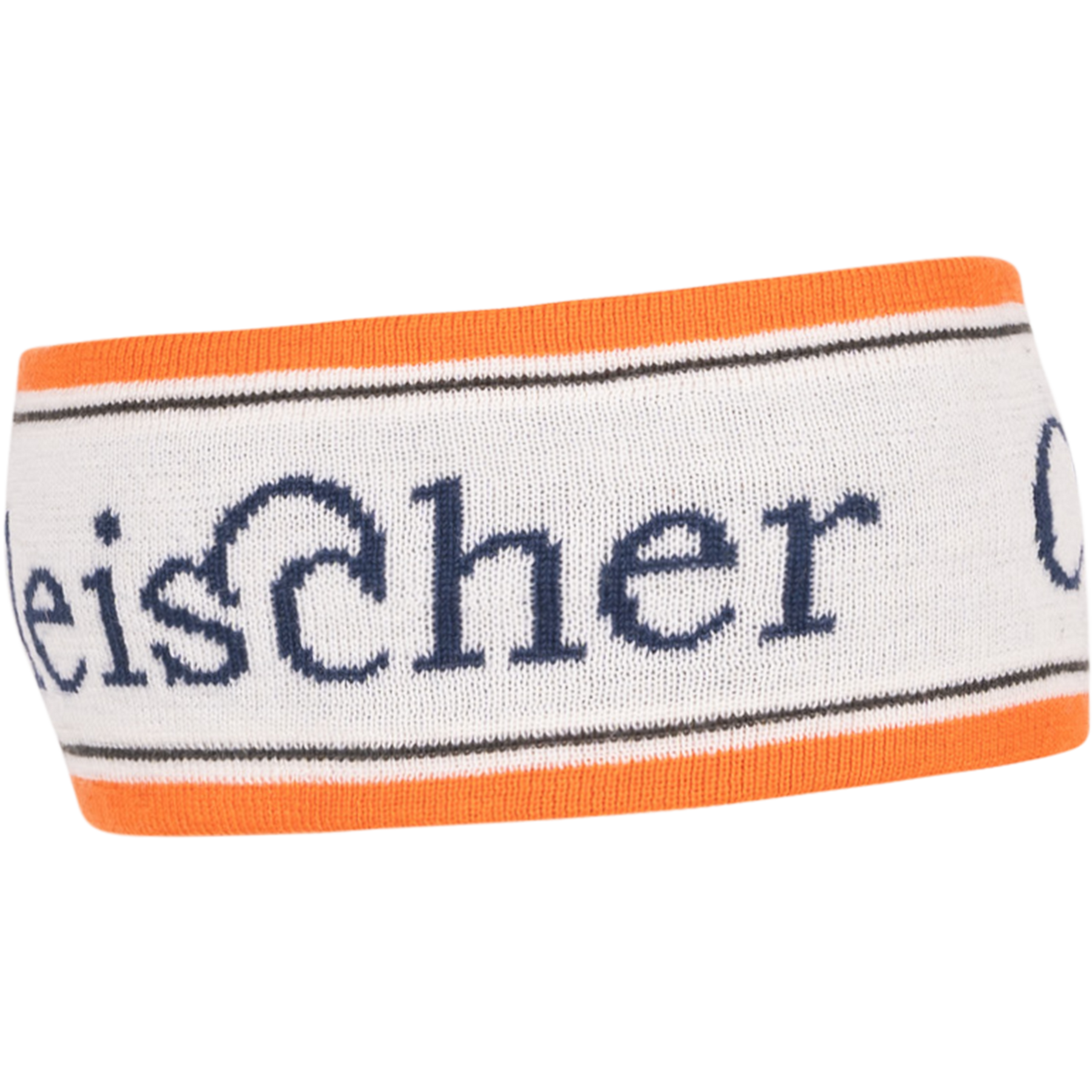 Head Band Logo - Orange/ White