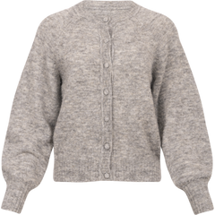 Zasha Hope Cardigan - Medium Grey Melange