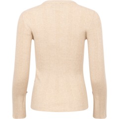 Vendela Rachelle Pullover - Oatmeal Melange