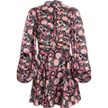 Jacquard Mini Dress - Flower Pink