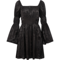 Frig Jacquard Dress - Black