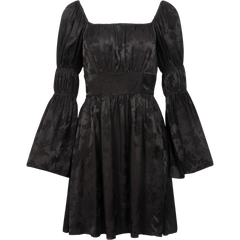 Frig Jacquard Dress - Black
