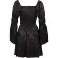 Frig Jacquard Dress - Black
