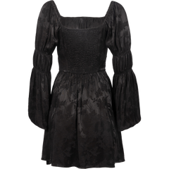 Frig Jacquard Dress - Black