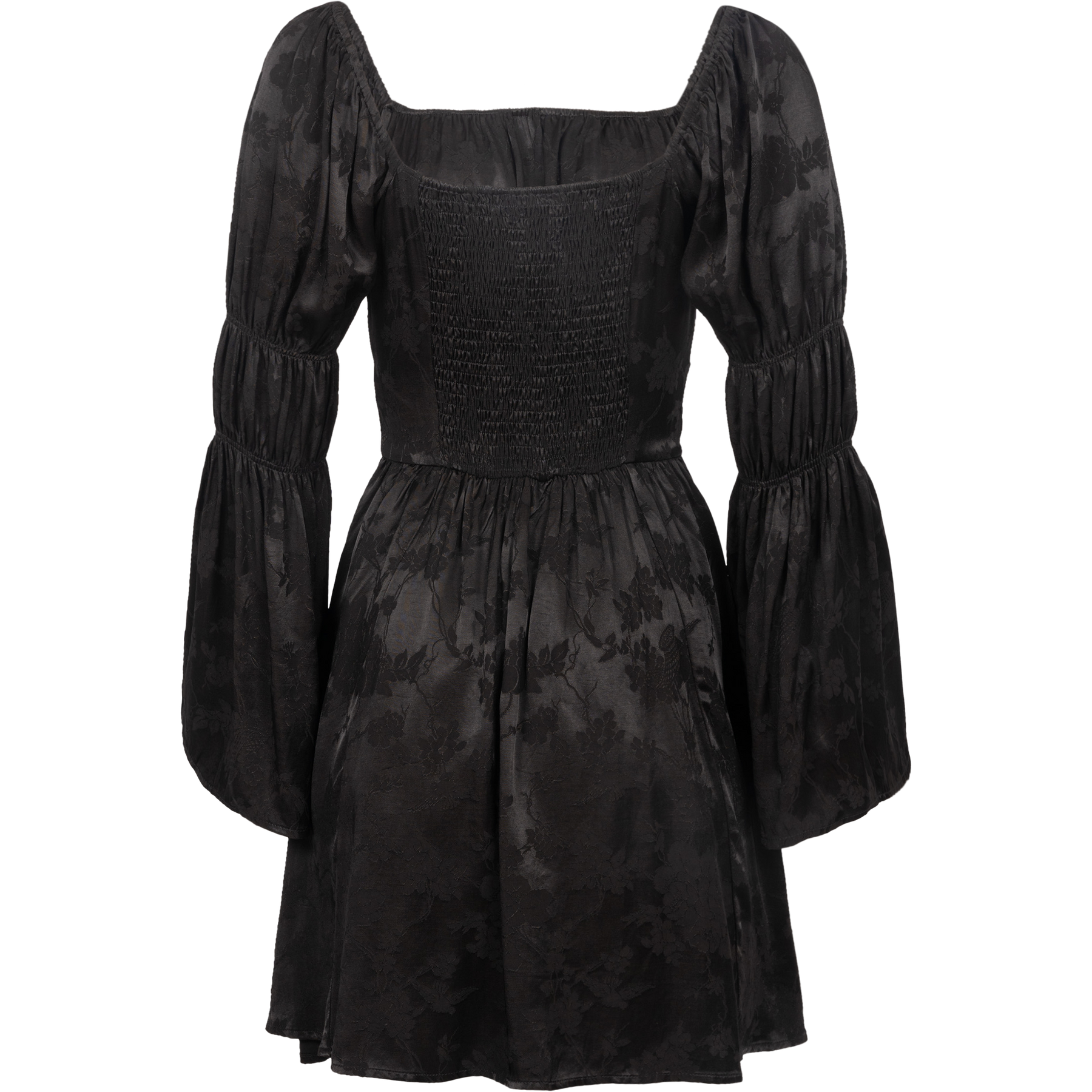 Frig Jacquard Dress - Black