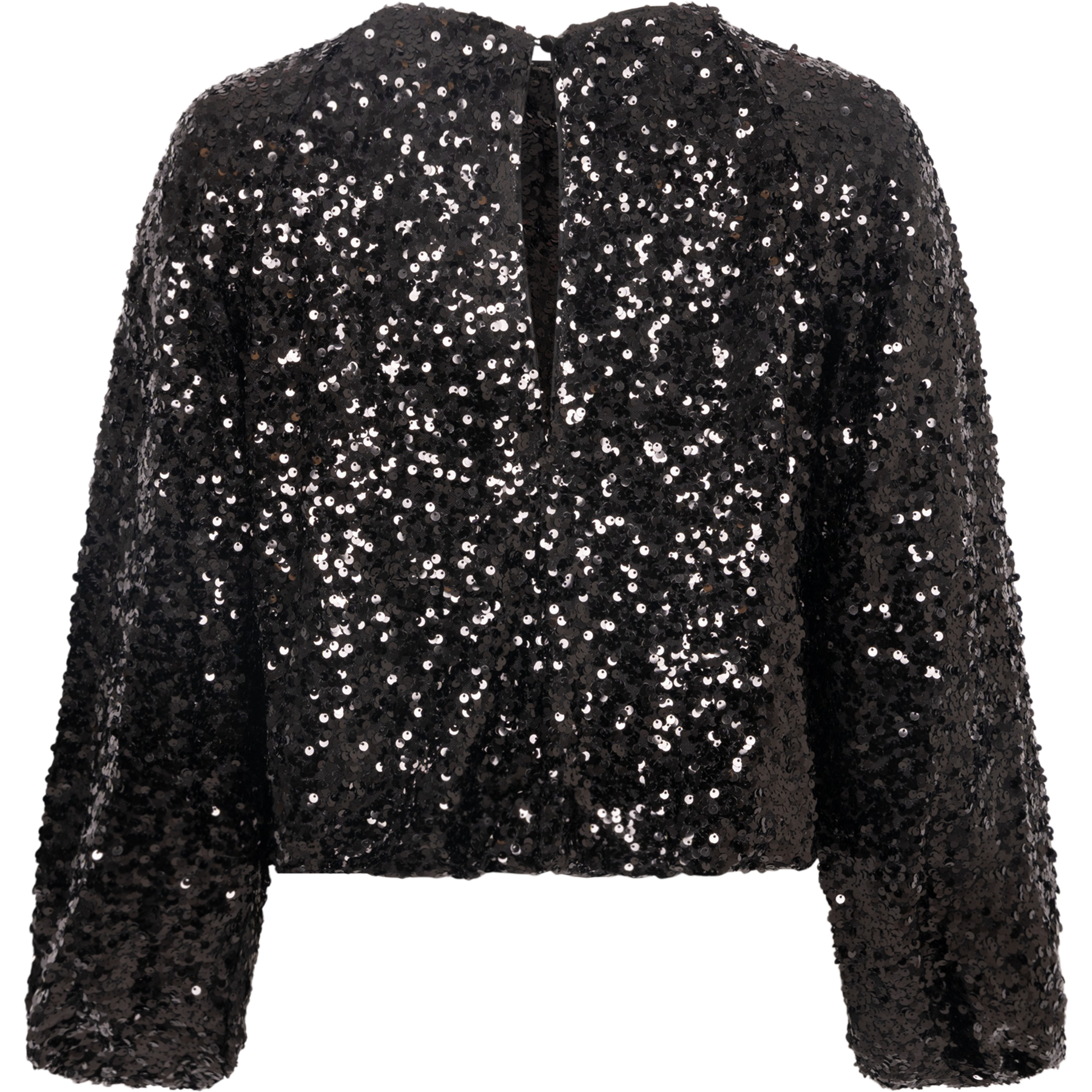 Sif Sequins Blouse - Black