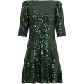 Sif Sequins Dress - Grön