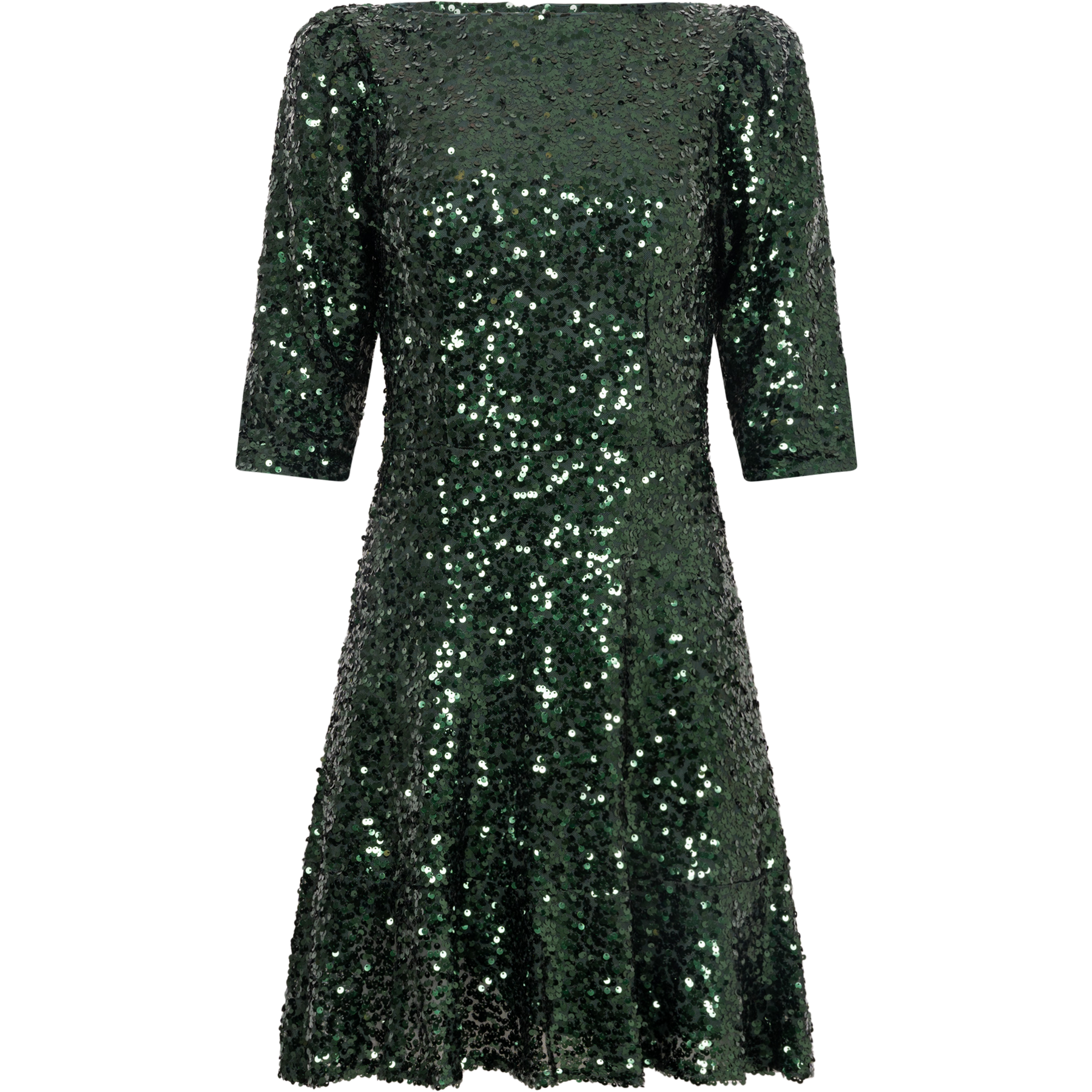 Sif Sequins Dress - Grön