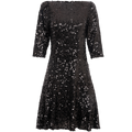 Sif Sequins Dress - Svart