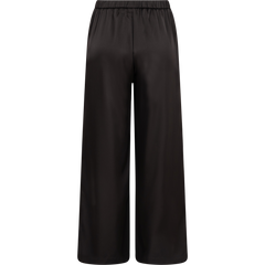 Luna Satin Pant - Black