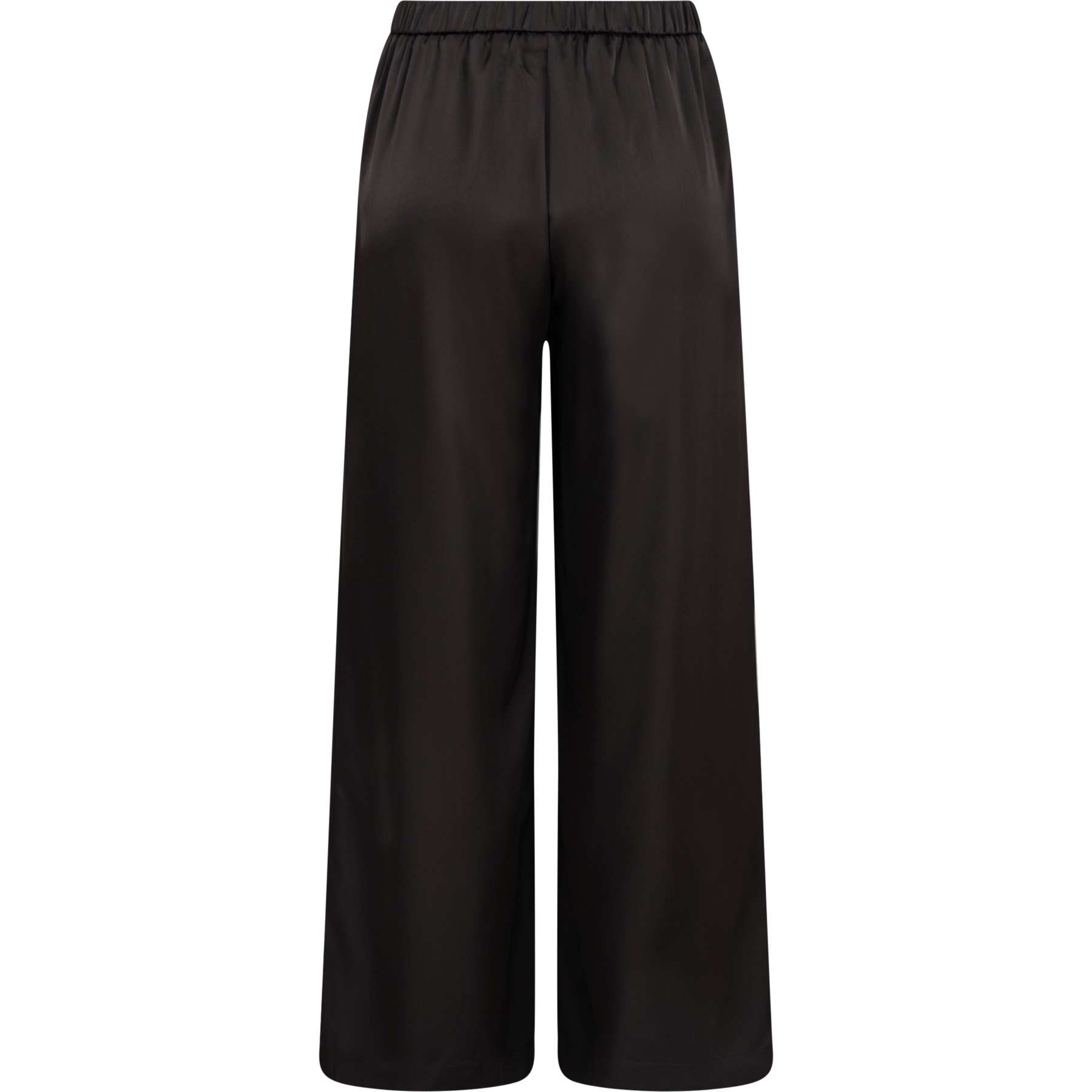 Luna Satin Pant - Black