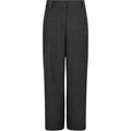 Zoe Herringbone Pant - Black