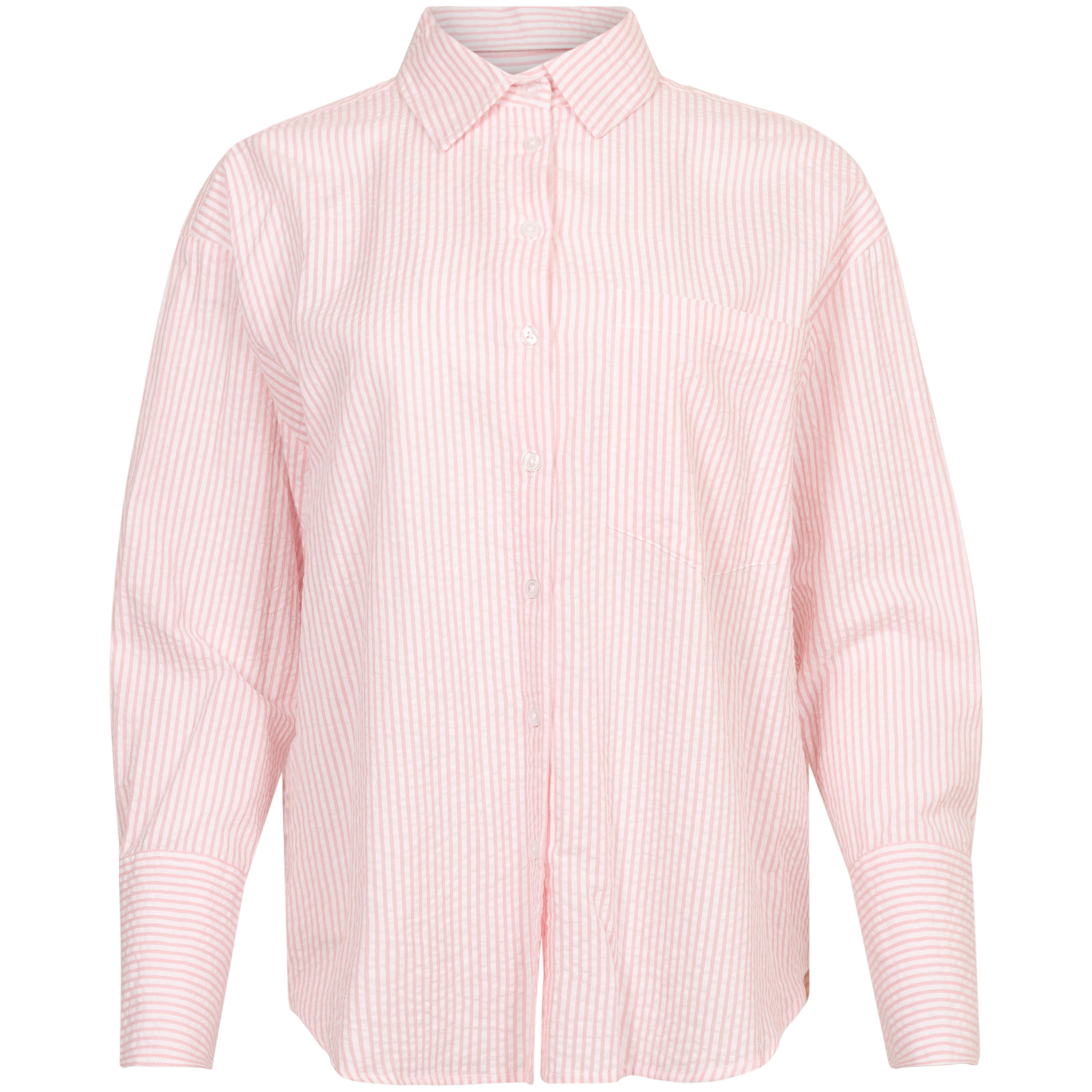Bibi Crepe Shirt - Soft Pink