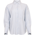 Bibi Crepe Shirt - Soft Blue