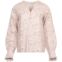 Miriam Blouse - Lavender Peony Print