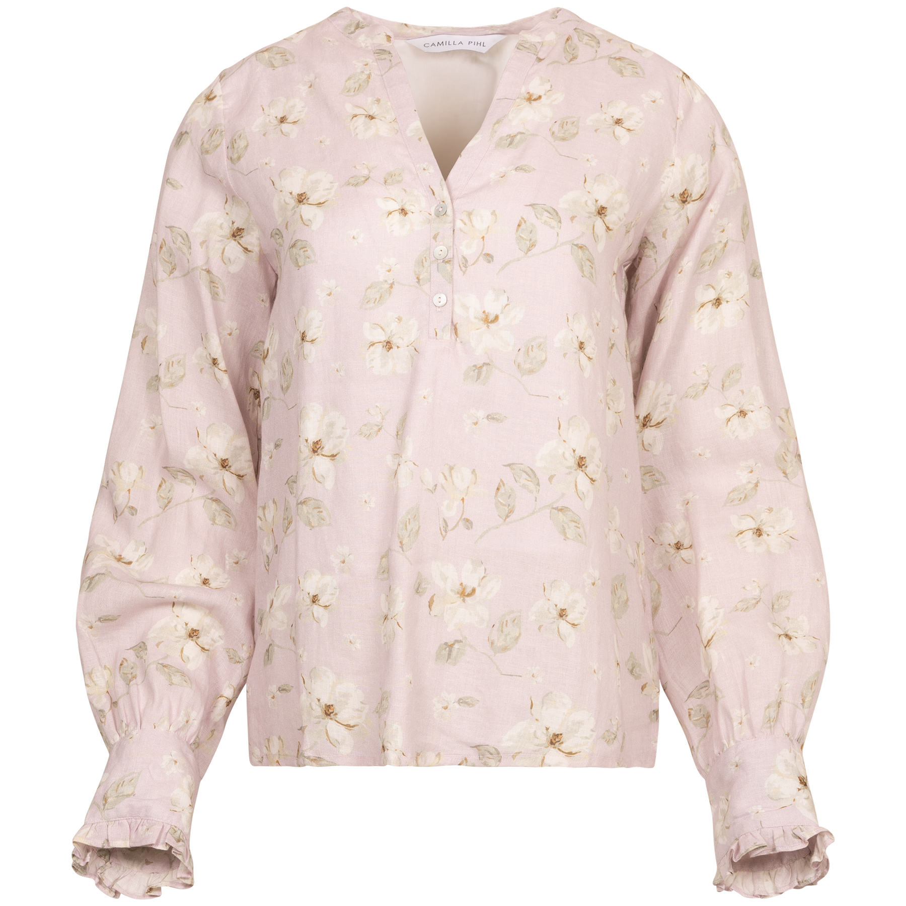 Miriam Blouse - Lavender Peony Print