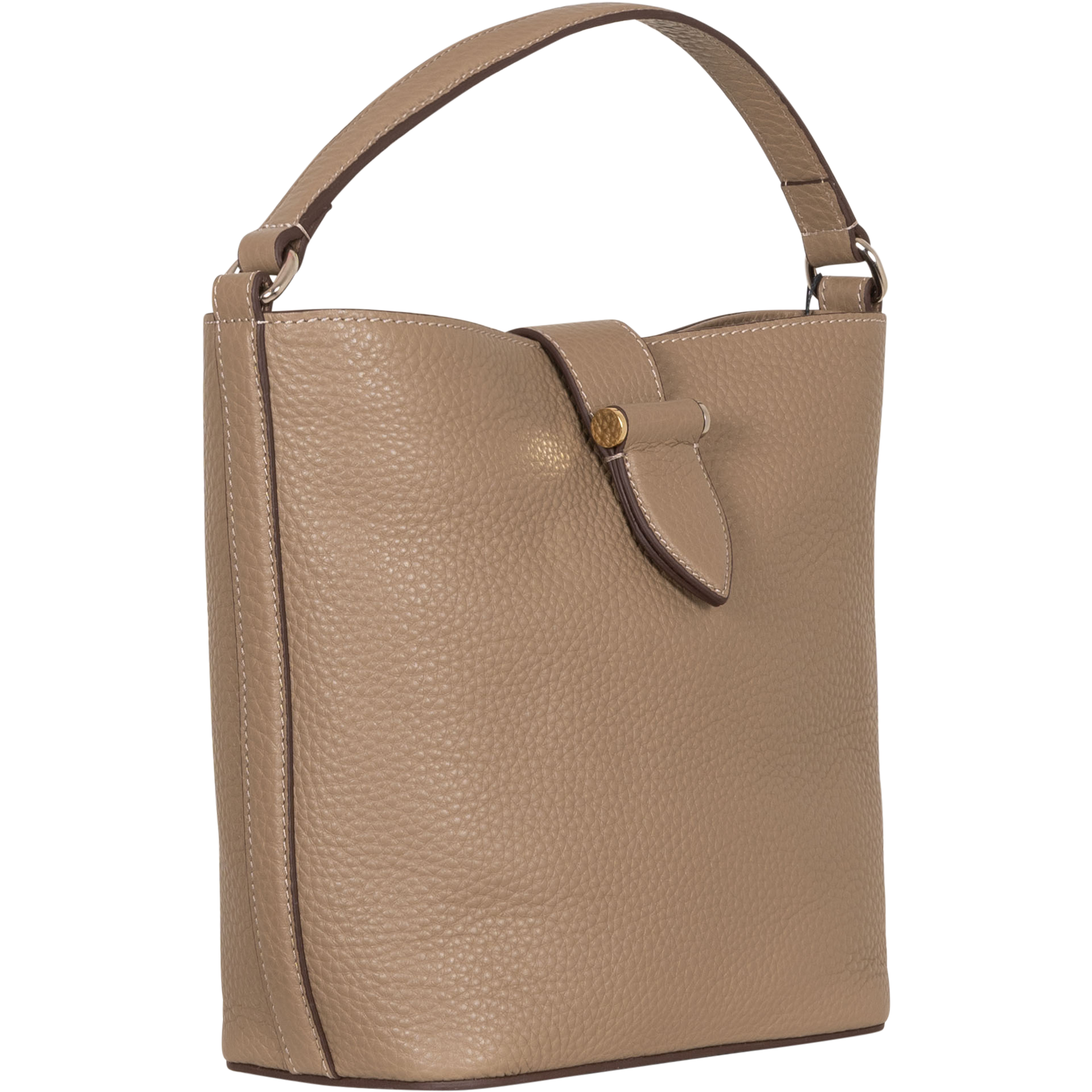 Lexie Small Bucket Bag - Sand
