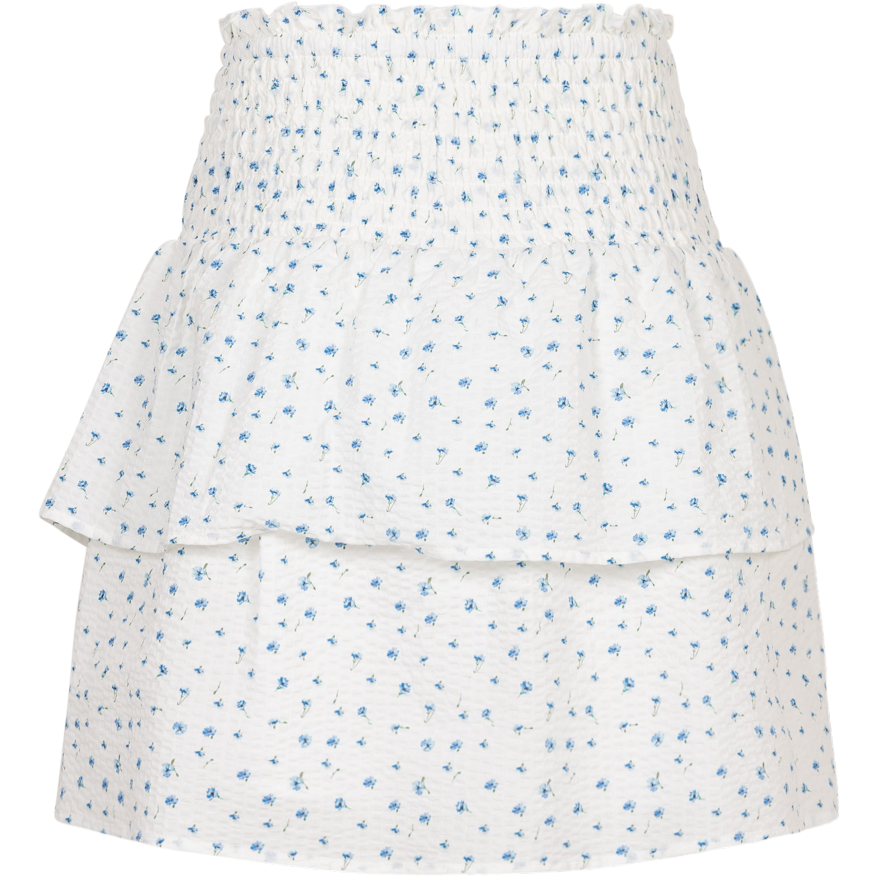 Christina Crepe Skirt - Blue Amaryll