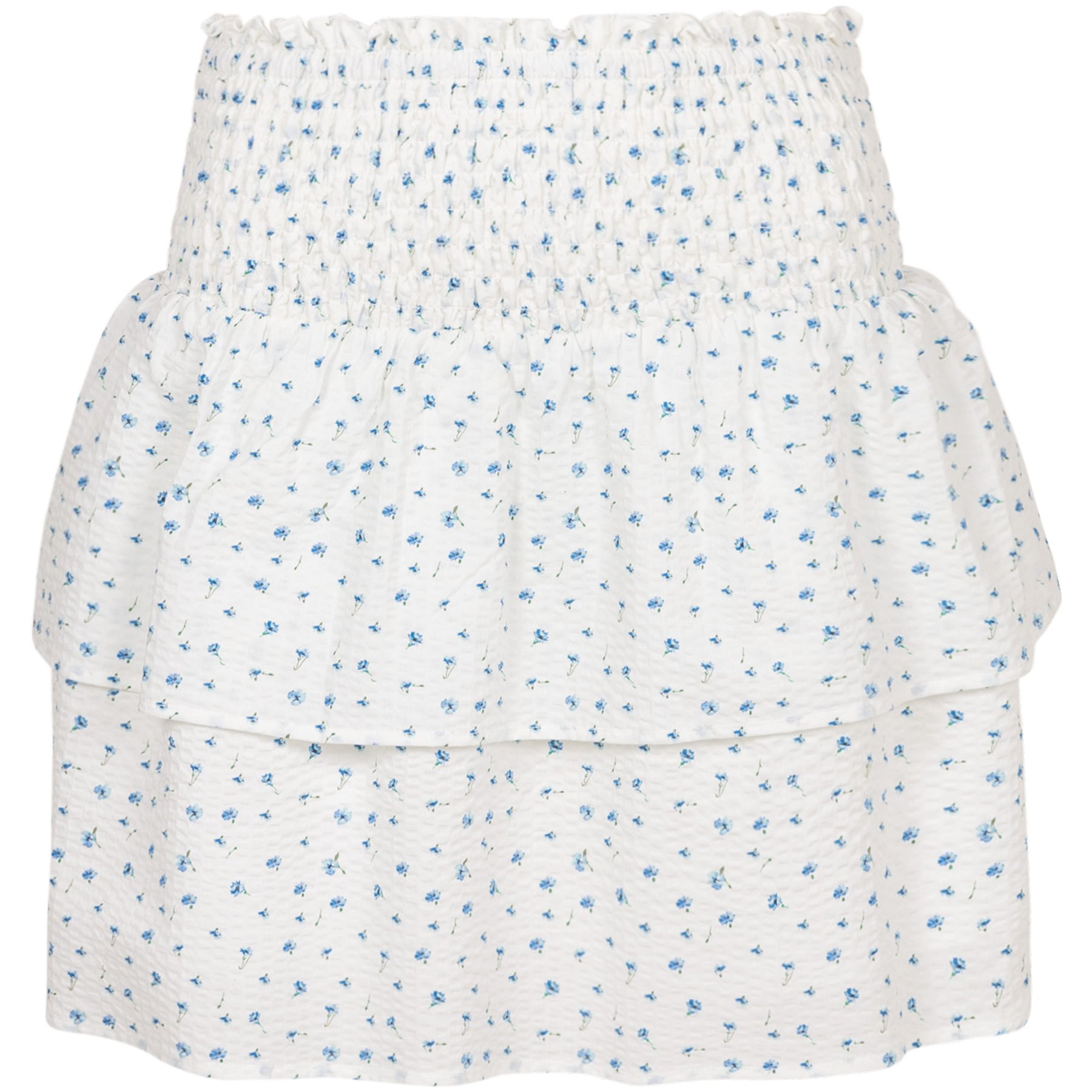 Christina Crepe Skirt - Blue Amaryll