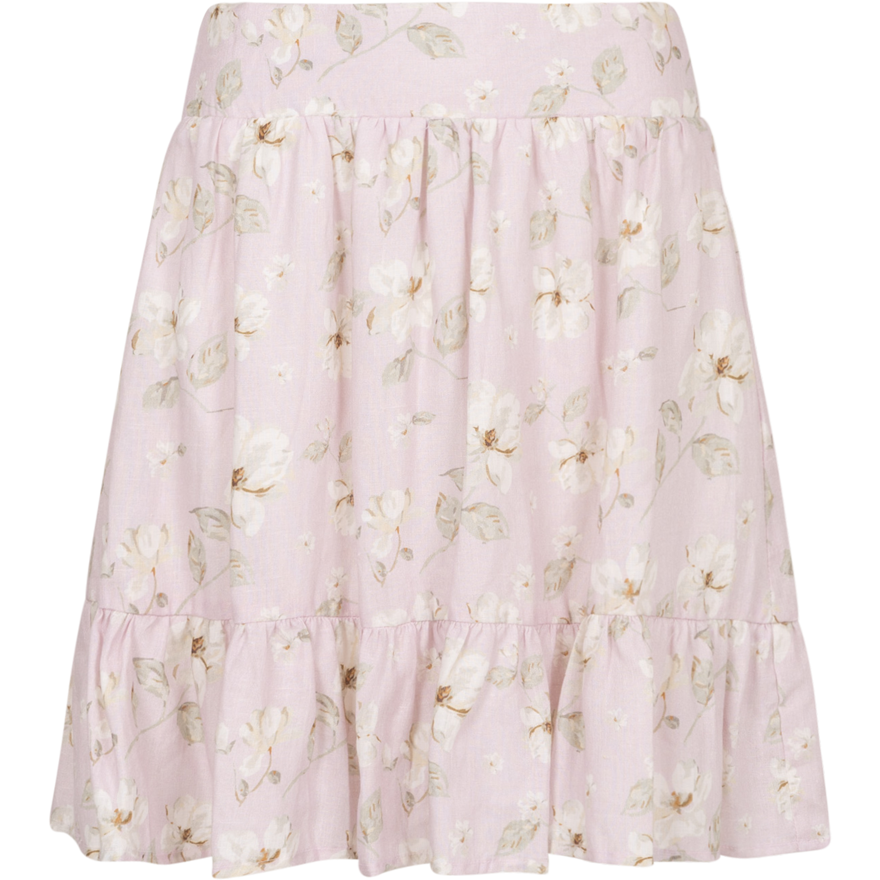 Fie Skirt - Lavender Peony Print