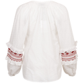 Dyana Embrodery Top - Red